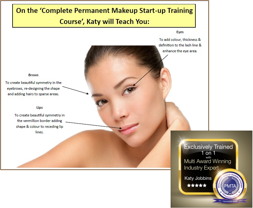 What You Will Learn On the Permanent Makeup Start-up Training Course london
