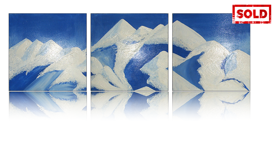The Alps Artwork by Katy Jobbins