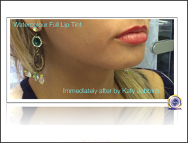 16-Katy Jobbins Permanent Makeup Watercolor Full Lip Tint FI 16-Katy Jobbins Permanent Makeup Watercolor Full Lip Tint FI