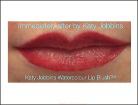 4-Katy Jobbins Permanent Makeup Watercolor Lip Blush