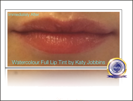 46-Katy Jobbins Permanent Makeup Watercolour Full Lip Tint FI