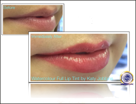 47-Katy Jobbins Permanent Makeup Watercolour Full Lip Tint FI