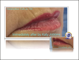 9-Katy Jobbins Permanent Makeup Watercolour Full Lip Tint FI 9-Katy Jobbins Permanent Makeup Watercolour Full Lip Tint FI