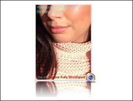 Day 21 - After Permanent Makeup Full Lip Tint