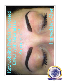 Perfect Powdered Effect With Natural Hair Simulation Permanent Makeup