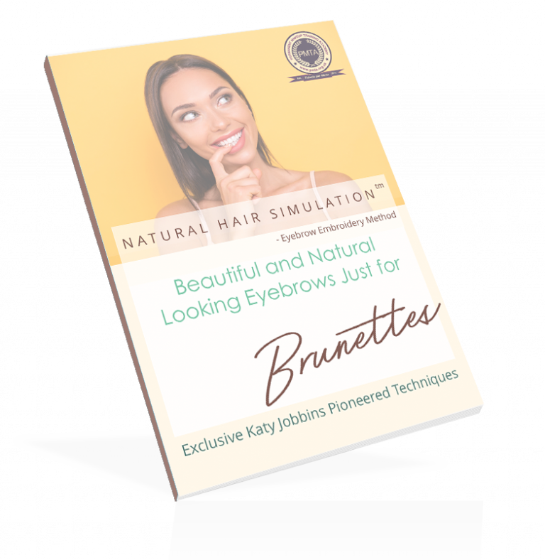 Beautiful & Natural Eyebrows Just for Brunettes 3