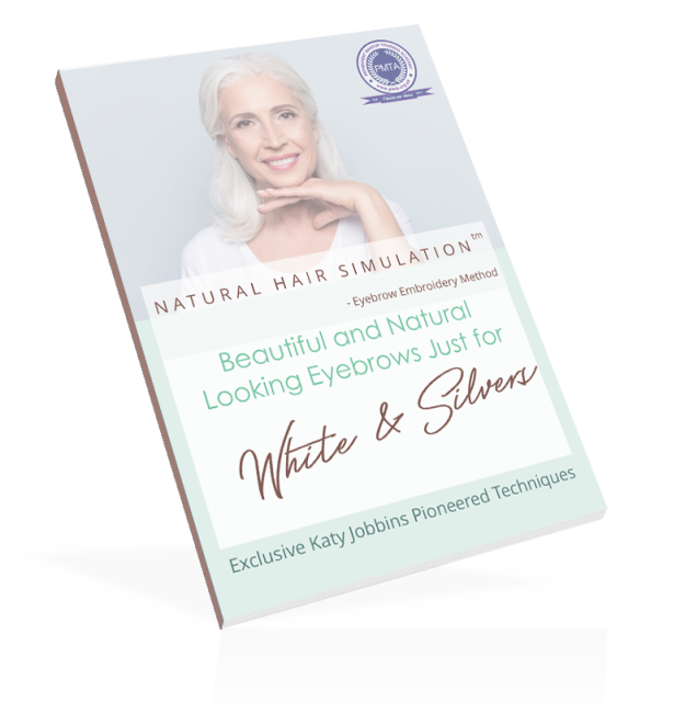 Beautiful & Natural Eyebrows Just for White & silvers 3